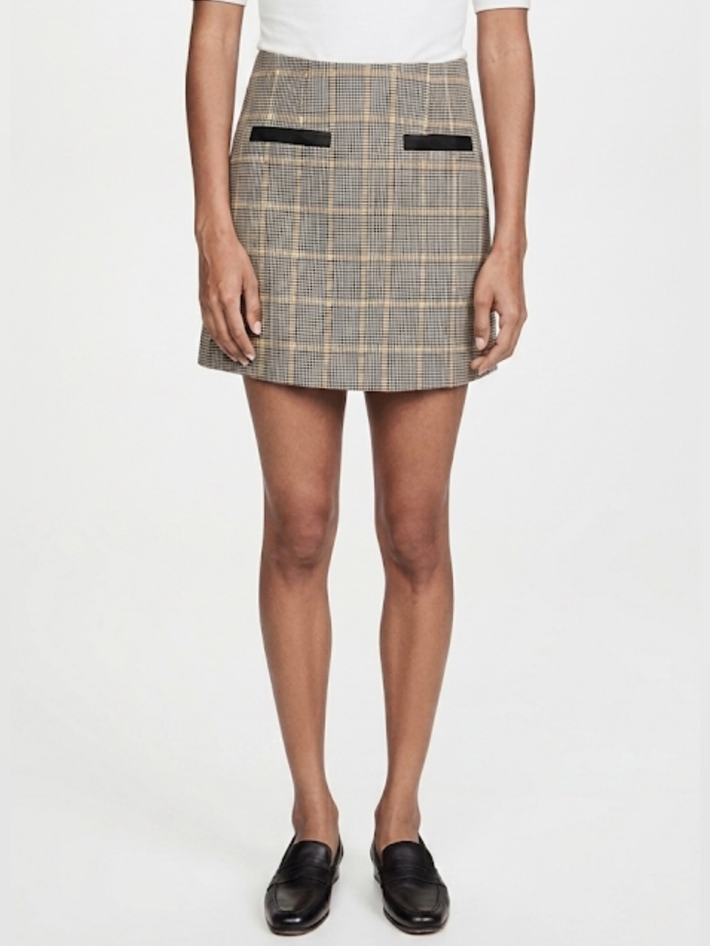 A.L.C. “Reynolds” Plaid Mini Skirt Size 2 New Without Tags!